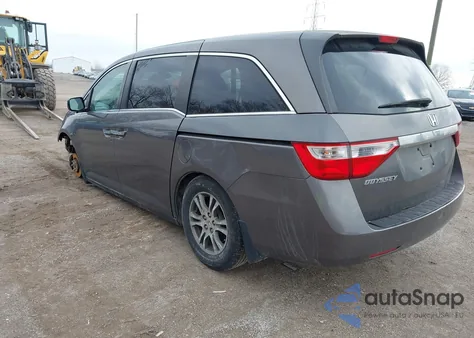 2012 Honda Odyssey Ex z USA, uszkodzony, nr VIN 5FNRL5H45CB011939